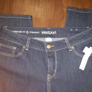 Nwt Dress Barn Westport Jean's size 6